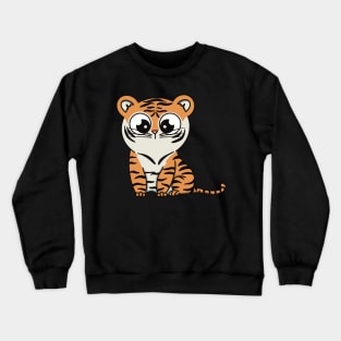 Kawaii Tiger Crewneck Sweatshirt